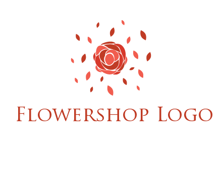 rose petals logo