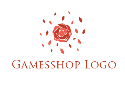 rose petals logo