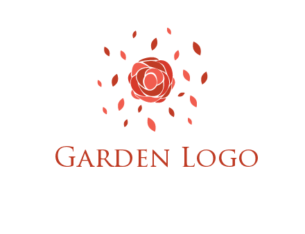 rose petals logo