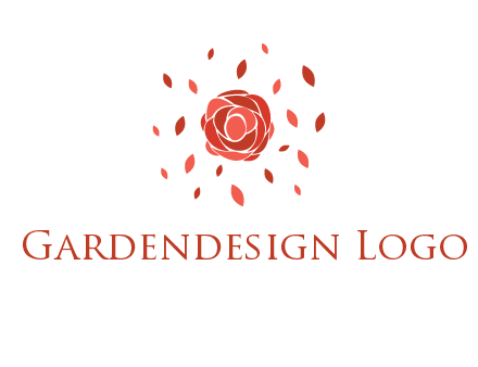 rose petals logo