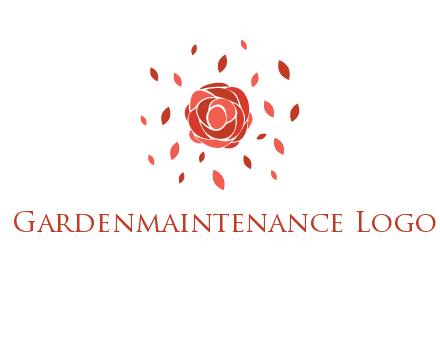 rose petals logo