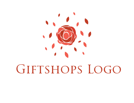 rose petals logo
