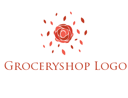 rose petals logo