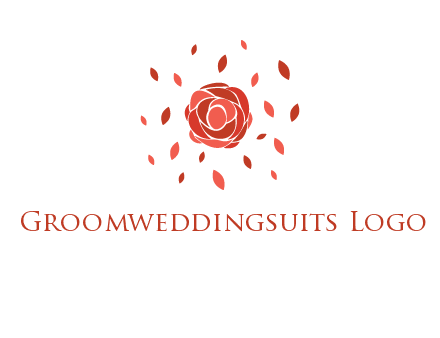 rose petals logo