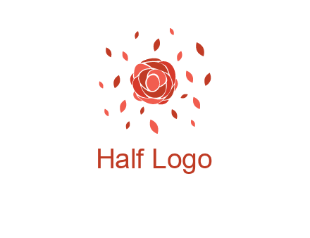 rose petals logo