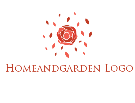 rose petals logo