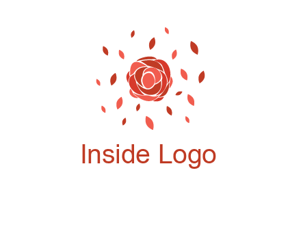 rose petals logo
