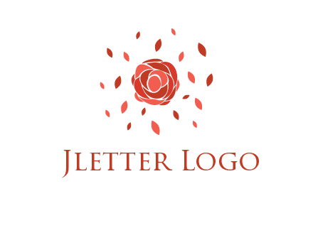 rose petals logo