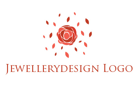 rose petals logo