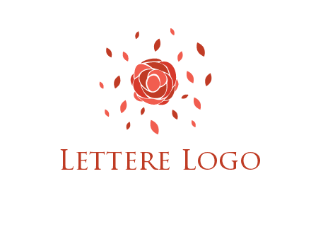 rose petals logo