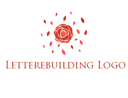 rose petals logo
