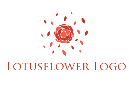 rose petals logo