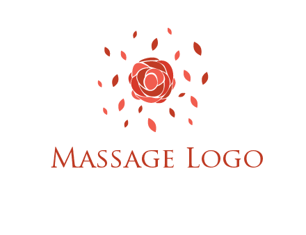 rose petals logo