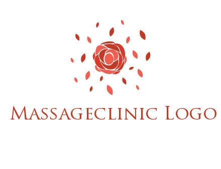 rose petals logo
