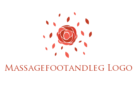 rose petals logo
