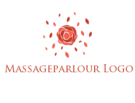 rose petals logo