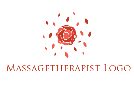 rose petals logo