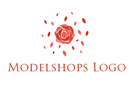 rose petals logo