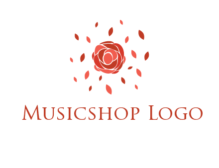 rose petals logo