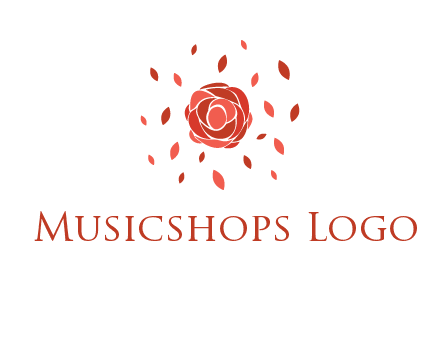 rose petals logo