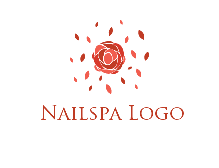 rose petals logo