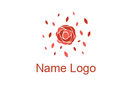 rose petals logo