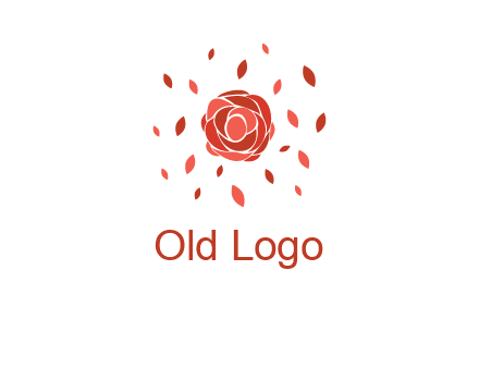 rose petals logo