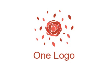 rose petals logo