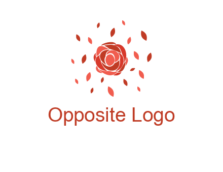 rose petals logo