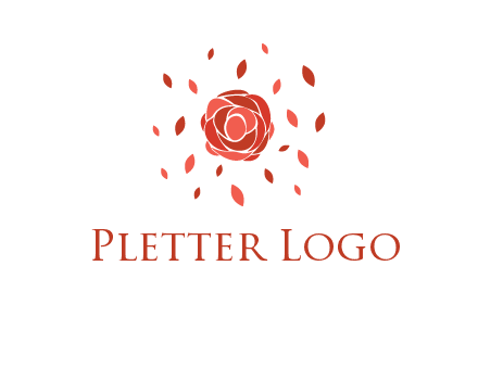 rose petals logo