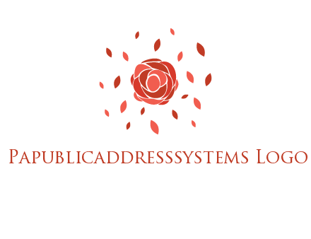 rose petals logo