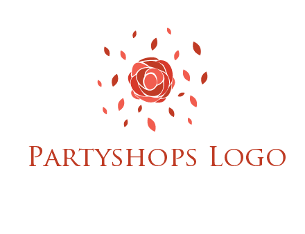 rose petals logo