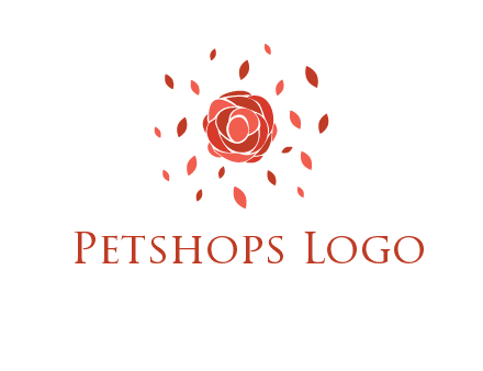 rose petals logo