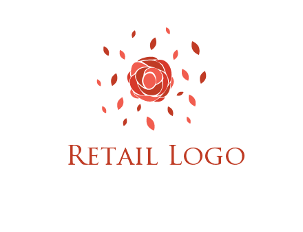 rose petals logo