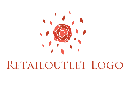 rose petals logo
