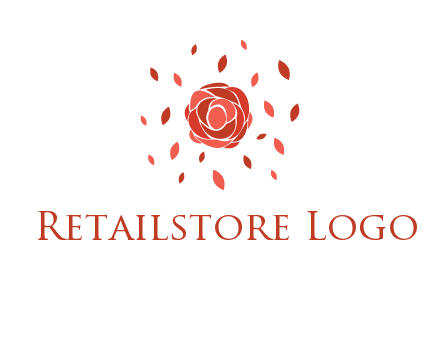rose petals logo
