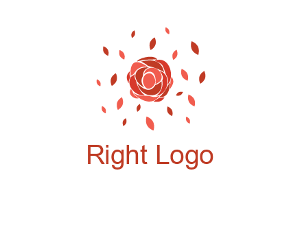 rose petals logo