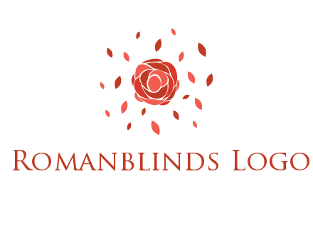rose petals logo