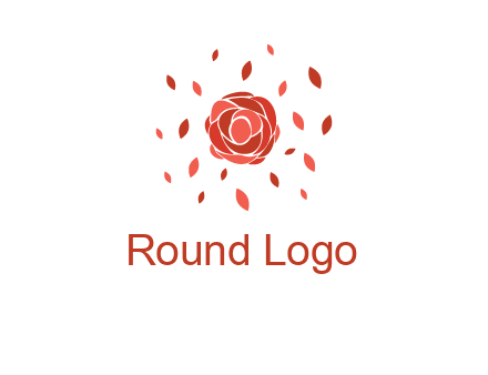 rose petals logo
