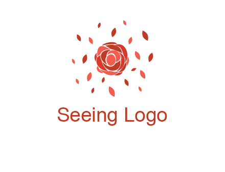 rose petals logo