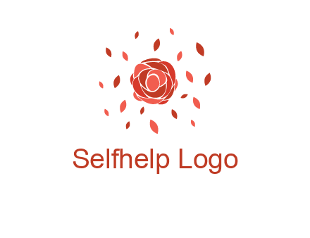 rose petals logo