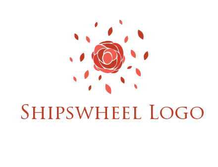 rose petals logo
