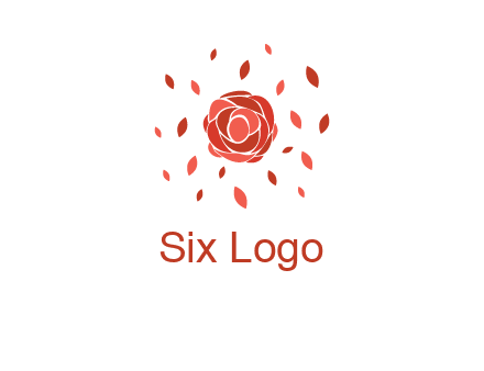 rose petals logo