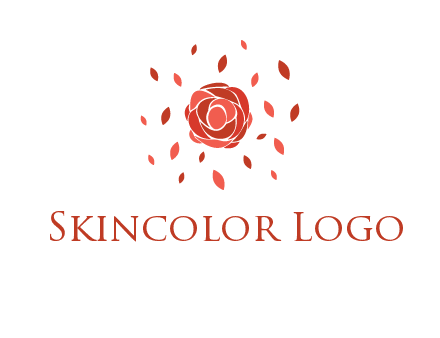 rose petals logo