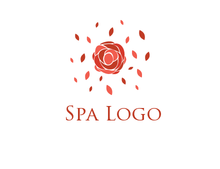 rose petals logo