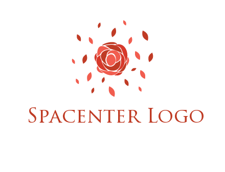 rose petals logo