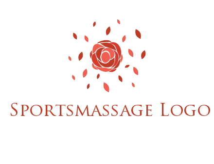 rose petals logo
