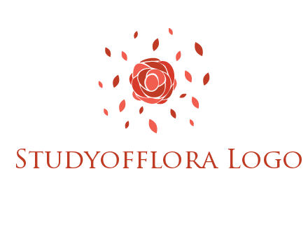 rose petals logo