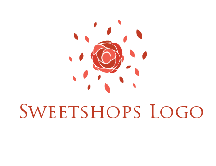 rose petals logo
