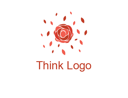 rose petals logo